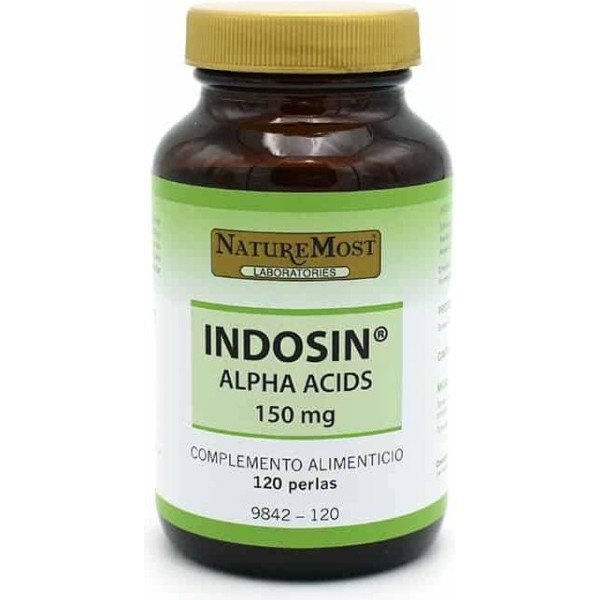 Naturemost Indosin 80% Alpha Acids 150 Mg 120 Perlas