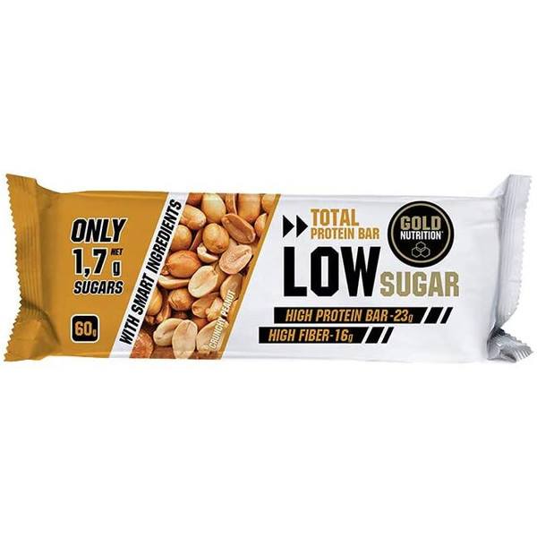 GoldNutrition Total Protein Bar Low Sugar 1 barrita x 60 gr