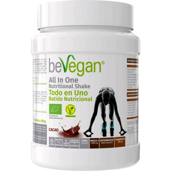 Bevegan All In One Nutricional Shake Cacao