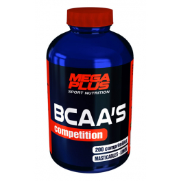 Mega Plus Bcaa's Competition Comp. Masticables 200 Comp
