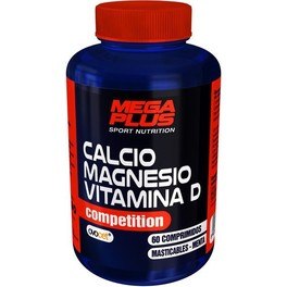 Mega Plus Calcio + Magnesio + Vitamina D 60 Comp