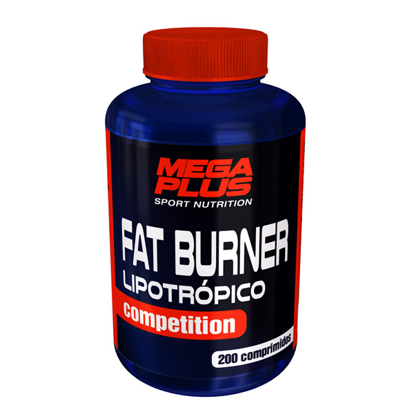 Mega Plus Fat Burner Lipotrópico 200 Comp Quemagrasas