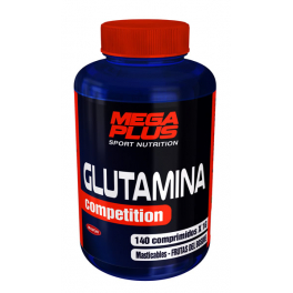 Mega Plus Glutamina Competition Masticable 140 Comp