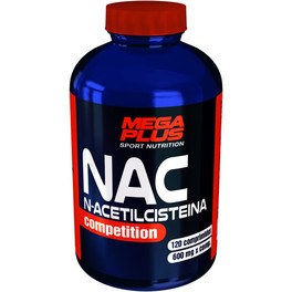 Mega Plus Nac (n-acétylcystéine) 120 Comp
