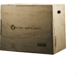 Viok Sport Cajón De Salto Pliométrico 50x60x70
