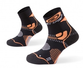 BV Sport Calcetin Trail STX+ Negro-Naranja BV Sport Calcetin Trail STX+ Negro-Naranja