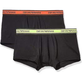 Armani Jeans Calzoncillo 2 Pack Boxer  Negro