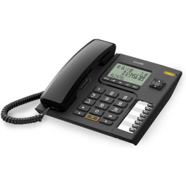 Alcatel Teléfono Corded T76 Negro