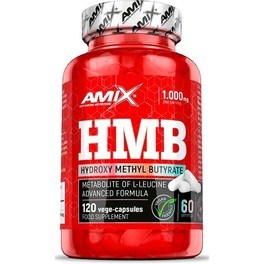 Amix HMB 120 Cápsulas - Recuperação Muscular / Aumenta a Força - Perfeito para Atletas