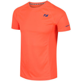 Zone3 Camiseta Men's Activ Lite (cooltech) Naranja Fuego/navy