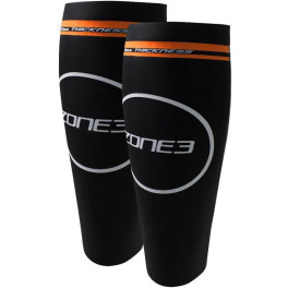 Zone3 Pantorrilleras De Natación 8mm Neopreno Swimming Calf Sleeves Negro/naranja