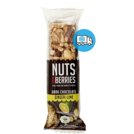 Nuts&berries Barrita Chocolate Negro-jengibre-lima Nuts&berries