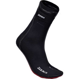 Zone3 Calcetines De Neopreno Heat-tech Warmth Swim Socks Negro/rojo