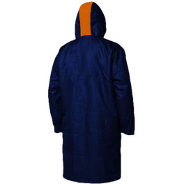 Zone3 Polar Fleece Parka Robe Jacket Navy/gris/naranja