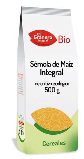 El Granero Integral Semola de Maiz Integral Bio 500 gr El Granero Integral Semola de Maiz Integral Bio 500 gr