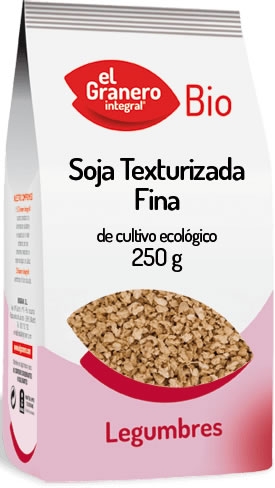 El Granero Integral Soja Texturizada Fina Bio 250 gr El Granero Integral Soja Texturizada Fina Bio 250 gr