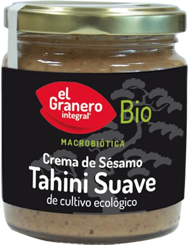 El Granero Integral Tahini Suave Crema de Sesamo Bio 230 gr El Granero Integral Tahini Suave Crema de Sesamo Bio 230 gr