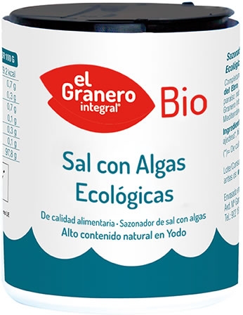 El Granero Integral Sal Marina con Algas Bio 200 gr El Granero Integral Sal Marina con Algas Bio 200 gr