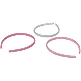 Inca Diademas Forradas En Tela Brillante Lote 4 Piezas Unisex