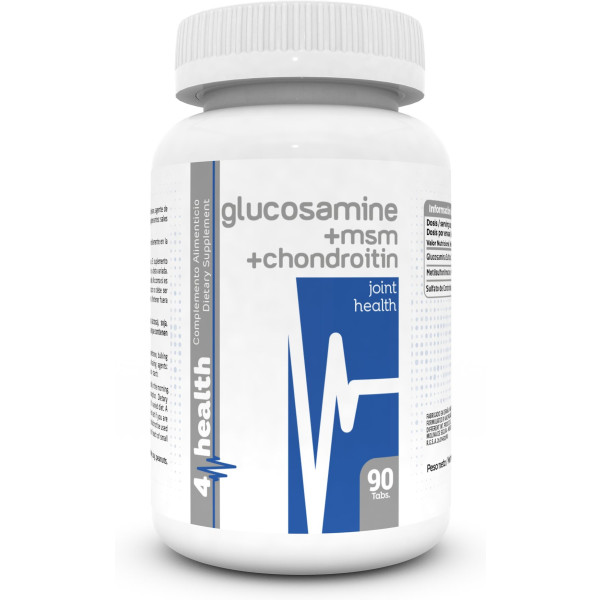 4-pro Nutrition Glucosamine + Msm + Chondroitin 90 Tabs
