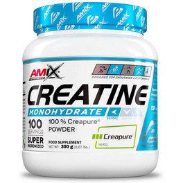 Amix Performance Creatine Creapure 300 Grams - Contributes to the Development of Muscle Mass / Source of Energy