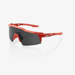 100% Cycling Gafas Speedcraft Xs - Soft Tact Coral/smoke Lens