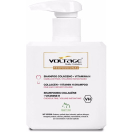 Voltage Cosmetics Collageen + Vitamine H Shampoo 500 Ml Unisex