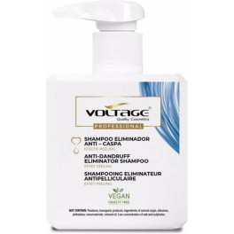 Voltage Cosmetics Shampoo Efeito Peeling Anticaspa 500 ml Unissex