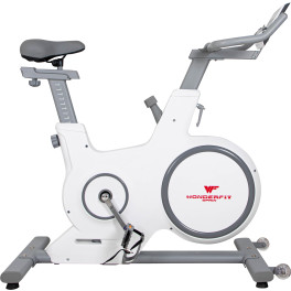 Wonderfit Bicicleta Spinning Estática Blanca