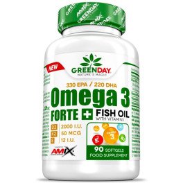 Amix Greenday Omega 3 Forte + 90 Cápsulas