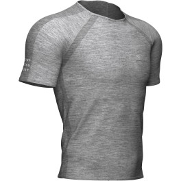 Compressport Camiseta Training Ss Tshirt Grey/melange