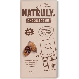 Natruly Chocolicious 72% Cacao 85 Gr Unisex