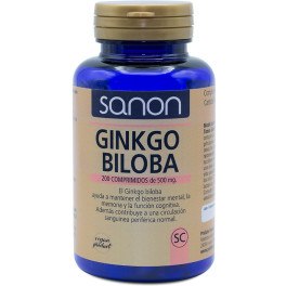 Sanon Ginkgo Biloba 200 Comprimidos De 500 Mg Unisex