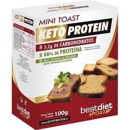 Bestdiet Mini Toast Keto Protein 100 Gr