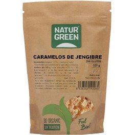 Rebuçados de Gengibre Naturgreen 125 Grs Suaves