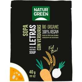 Naturgreen Sopa Letras Verduras 40 Gr