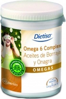 Dietisa Omega 6 Complex - Borraja y Onagra 90 perlas Dietisa Omega 6 Complex - Borraja y Onagra 90 perlas