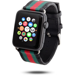 Unotec Correa Nylon Para Apple Watch 42/44mm Tricolor Nvr