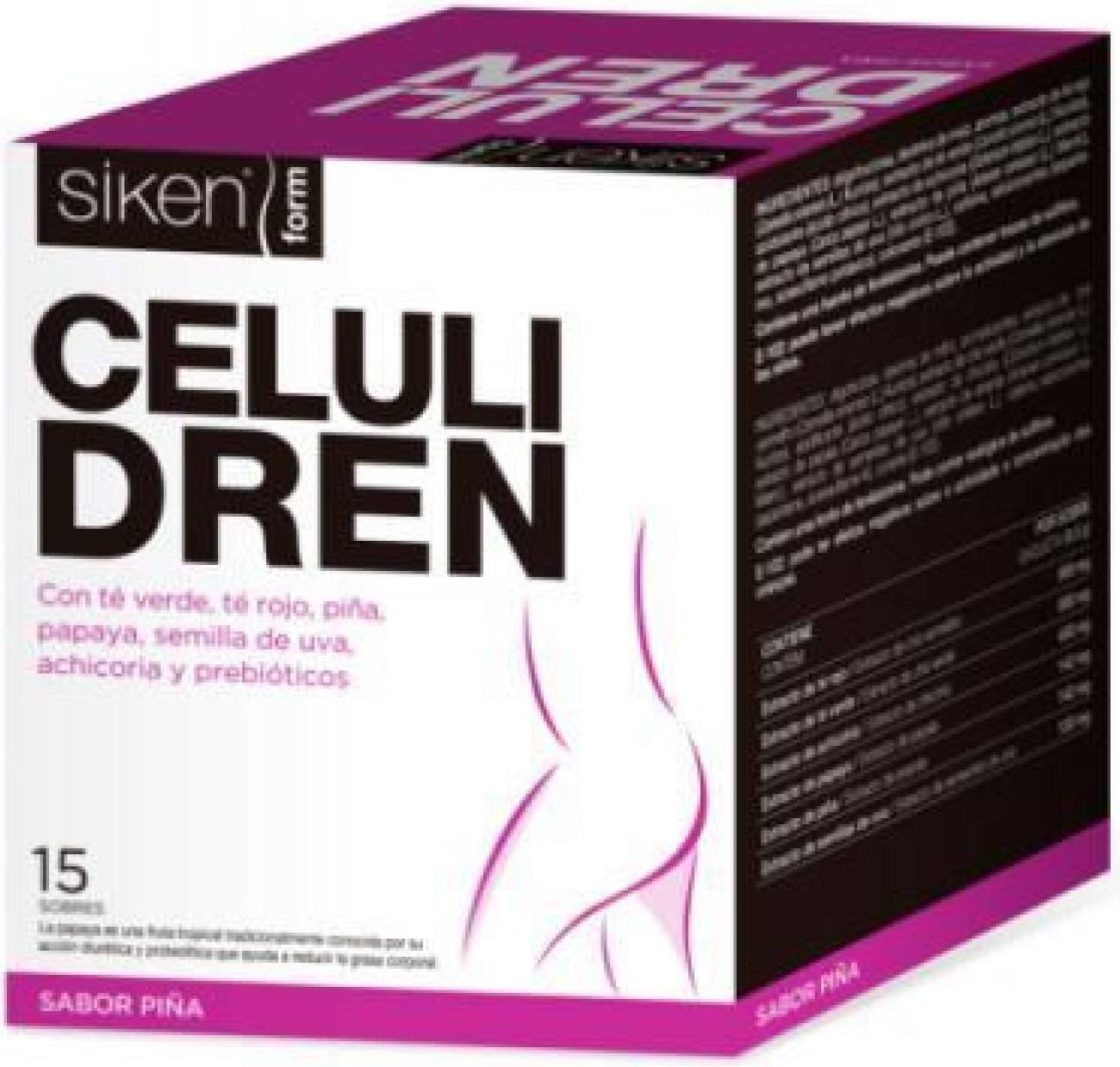 Siken Form CeluliDREN Forte 15 sobres x 8.5 gr Siken Form CeluliDREN Forte 15 sobres x 8.5 gr