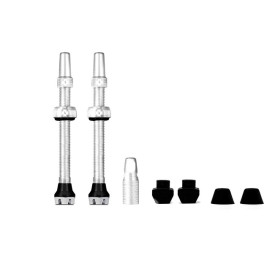 Muc-off Kit Valvulas V2 Tubeless 60 Mm Plata