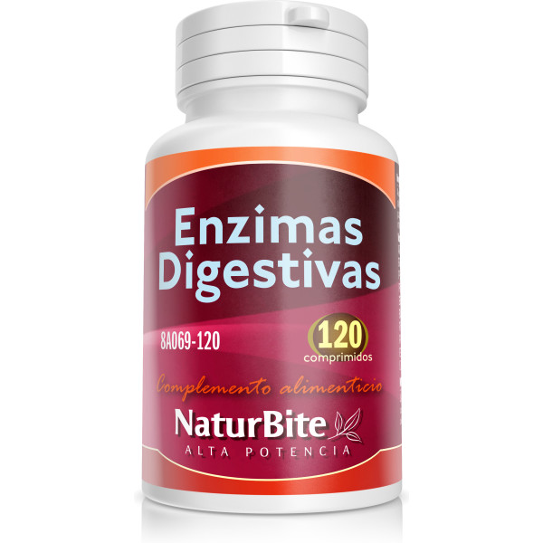 Naturbite Enzimas Digestivas 120 Comp