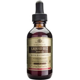 Solgar Vitamina B12 Liquida con B-Complex 2000 mcg 59 ml Solgar Vitamina B12 Liquida con B-Complex 2000 mcg 59 ml