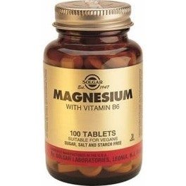 Solgar Magnesio + Vitamina B6 100 caps