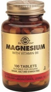 Solgar Magnesio + Vitamina B6 100 caps Solgar Magnesio + Vitamina B6 100 caps
