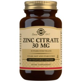 Solgar Zinc Citrato 30 mg 100 caps