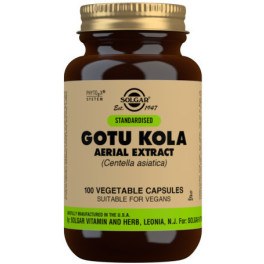 Solgar Extrait aérien de Gotu Kola 100 capsules