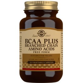 Solgar® B.C.A.A. Mais - 50 Cápsulas Vegetais