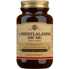 Solgar L-fenilalanina 500 Mg 50 Vcaps