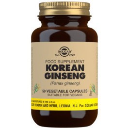 Solgar Ginseng Coreano 50 Vcaps