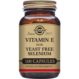 Solgar Vitamina E com Selênio 100 Vcaps